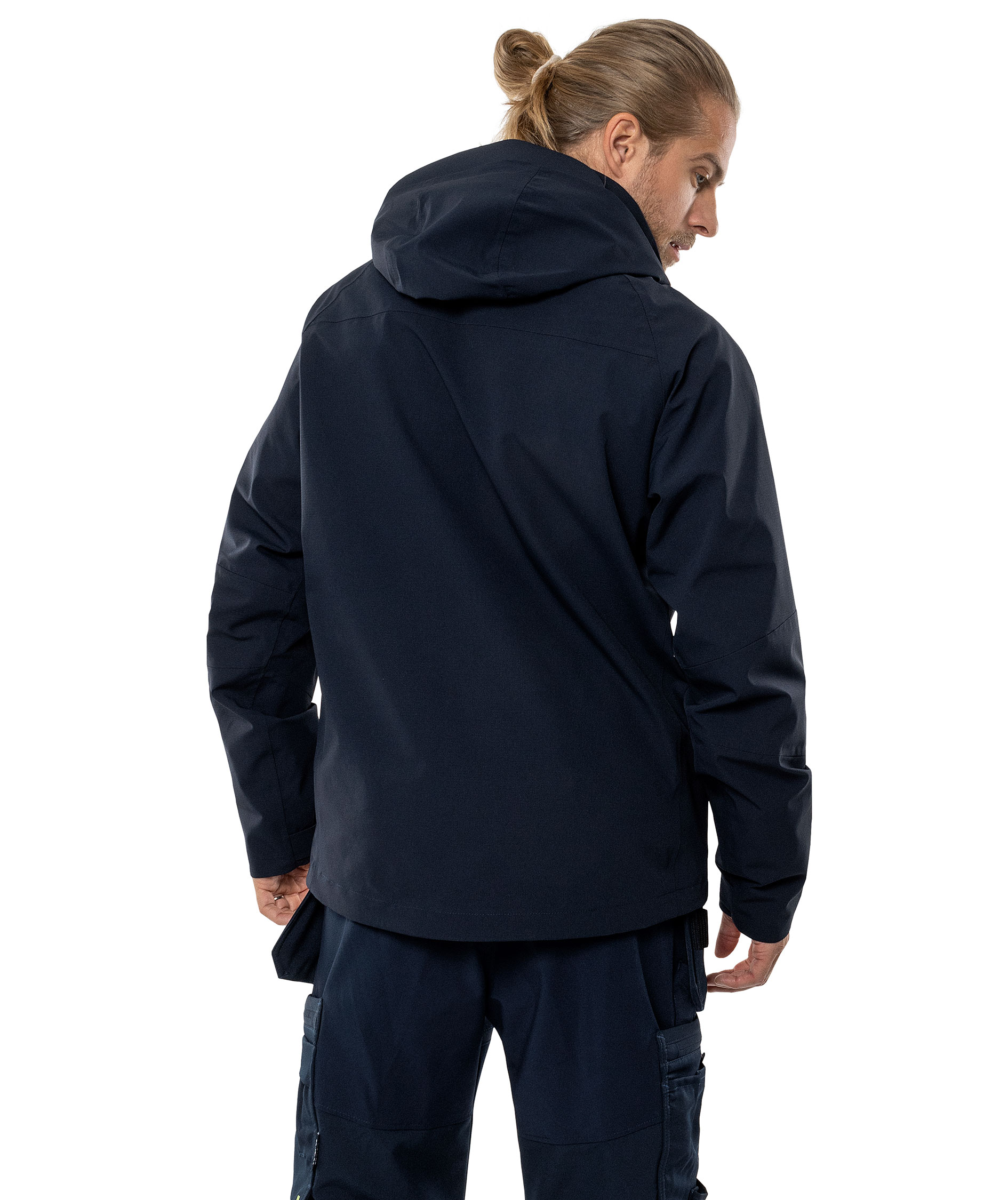 Fristads skaljakke 4881 GLS full stretch, M&oslash;rk Marine, large image number 3