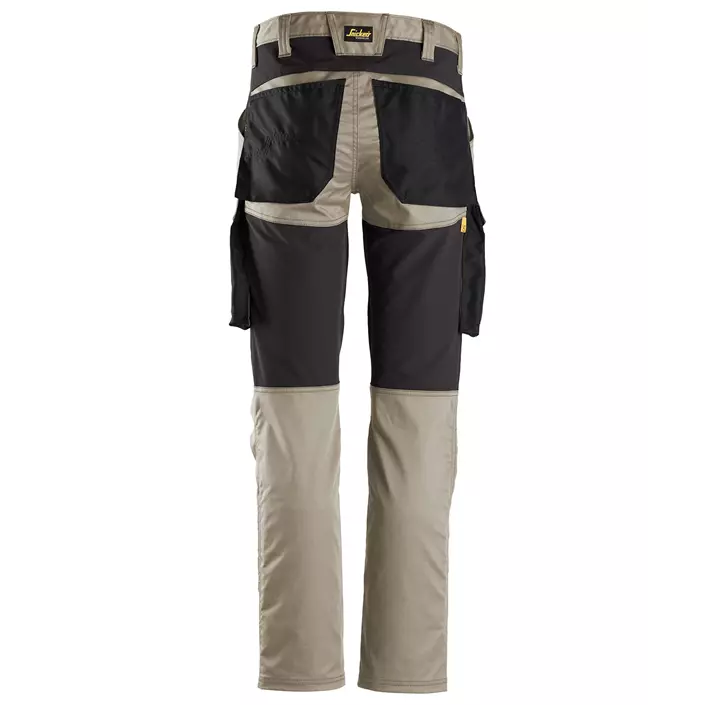 Snickers AllroundWork service trousers 6803, Khaki/Black, large image number 1