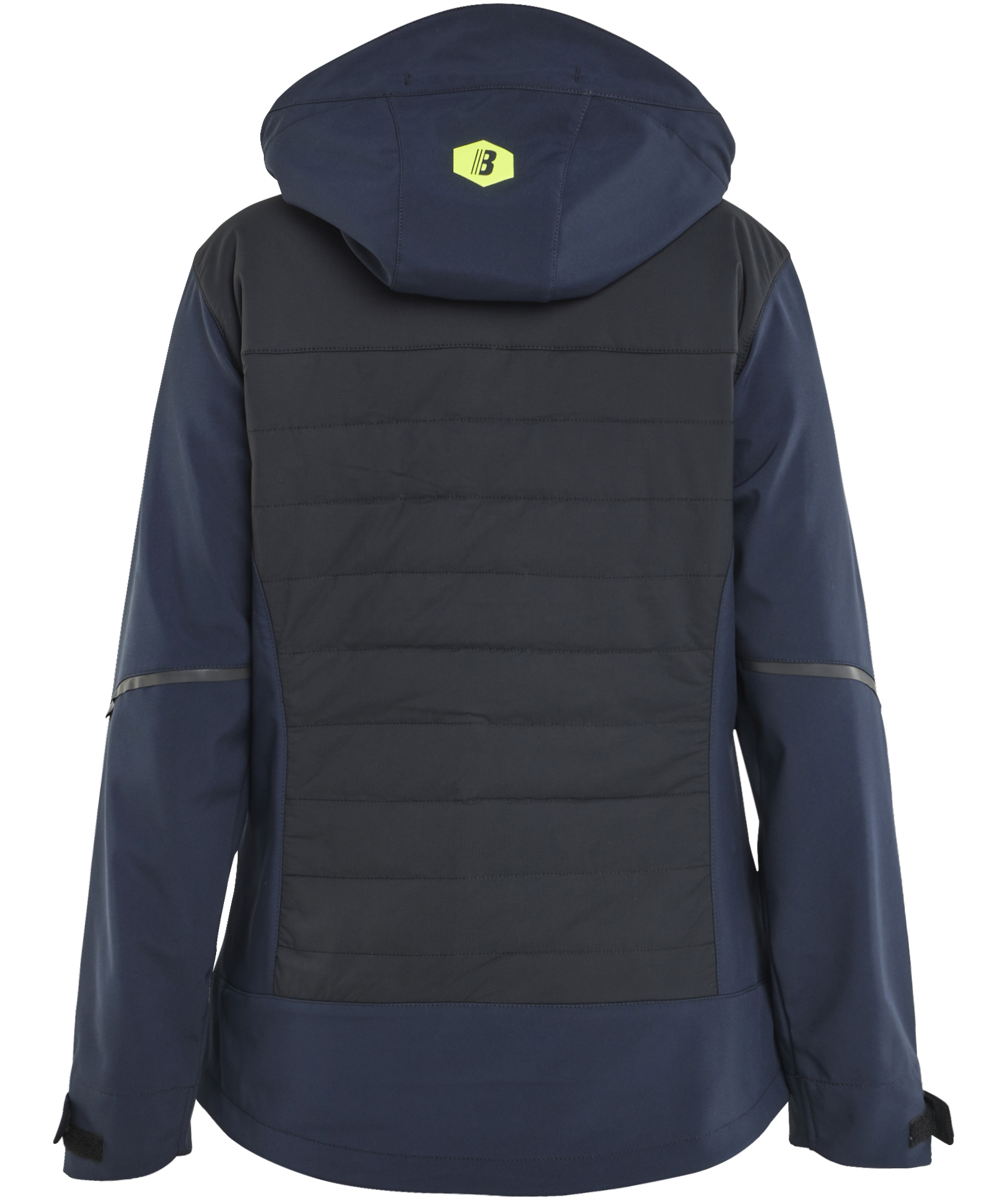 Bl&aring;kl&auml;der dame hybridjakke