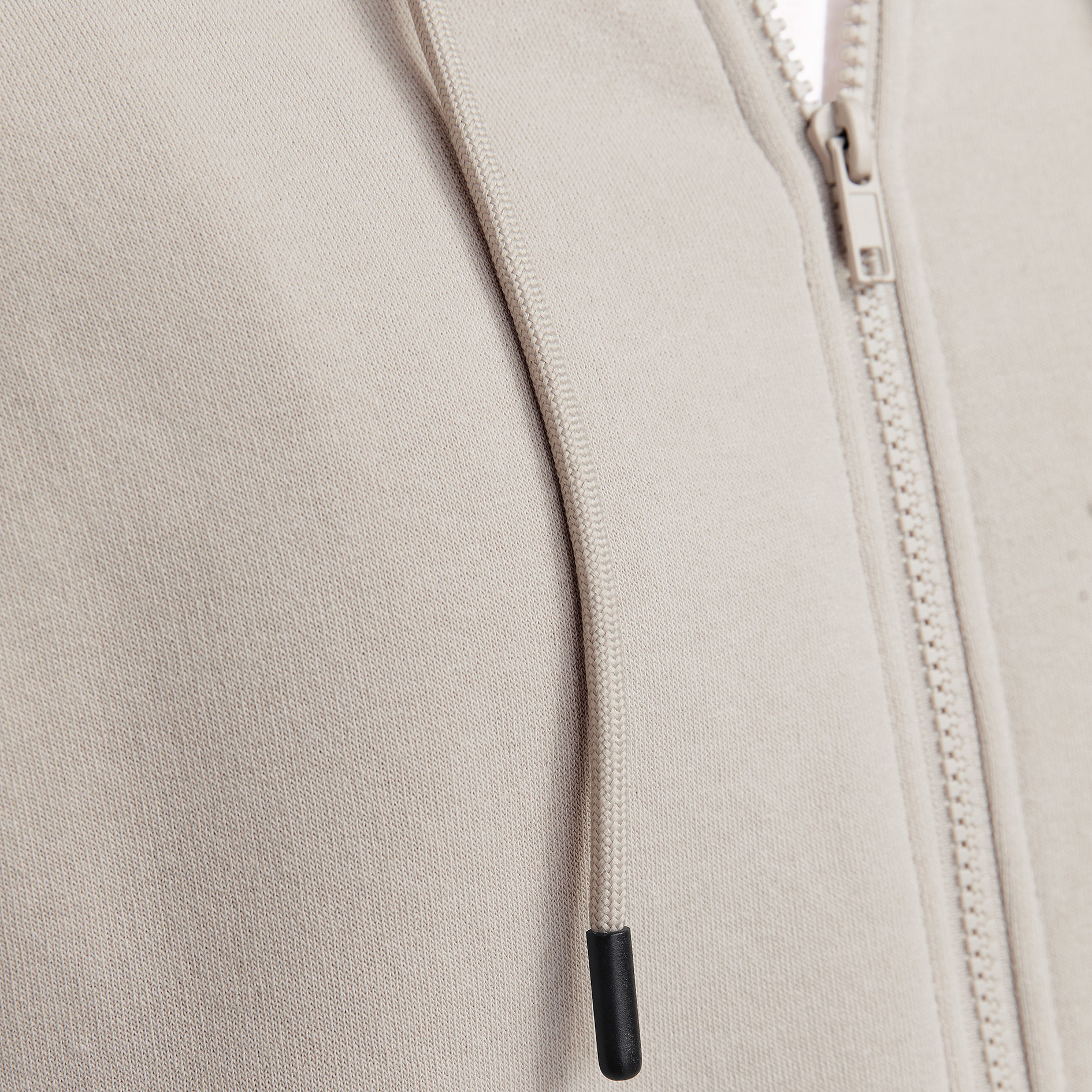 Jack & Jones JJEBRADLEY h&aelig;ttetr&oslash;je med lynl&aring;s, Moonbeam, large image number 3