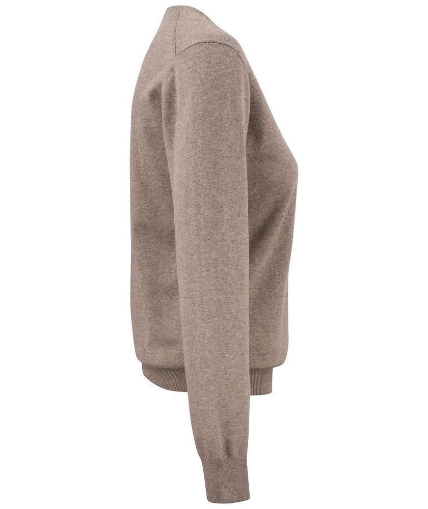 Cutter & Buck Oakville Damen Strickpullover, Nougat Melange, large image number 2