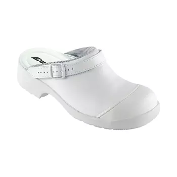Euro-Dan Flex safety clogs with heel strap SB, White