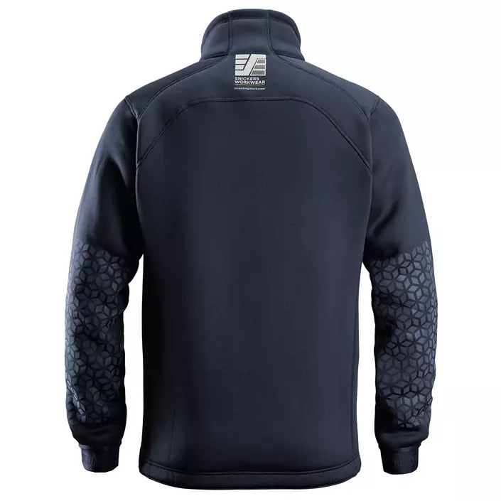 Snickers FlexiWork fleece jacket 8018, Navy, large image number 1