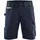 Blåkläder Unite arbejdsshorts, Mørk Marine/Hi-Vis Gul, Mørk Marine/Hi-Vis Gul, swatch