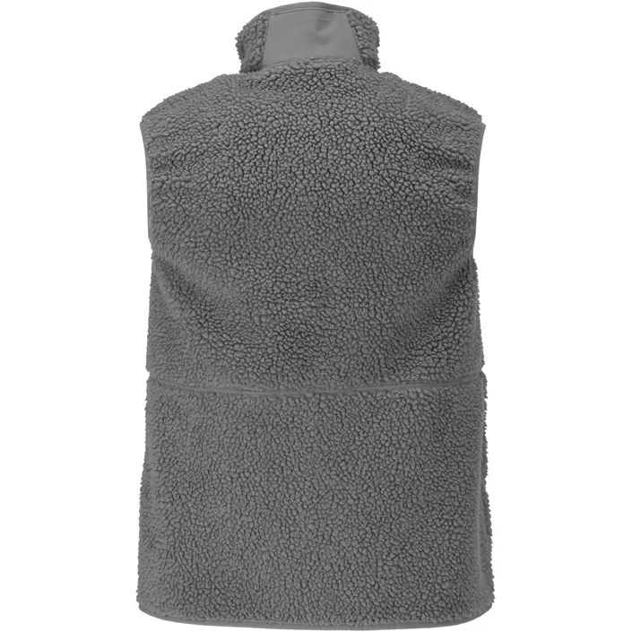 Mascot Customized fibre pile vest, Stone grey, large image number 1