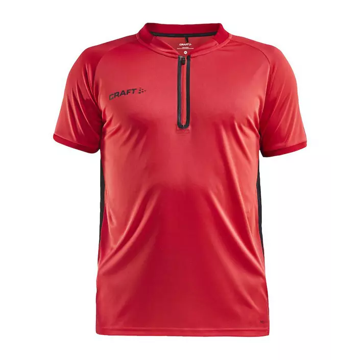 Craft Pro Control Impact polo T-shirt, Bright red, large image number 0