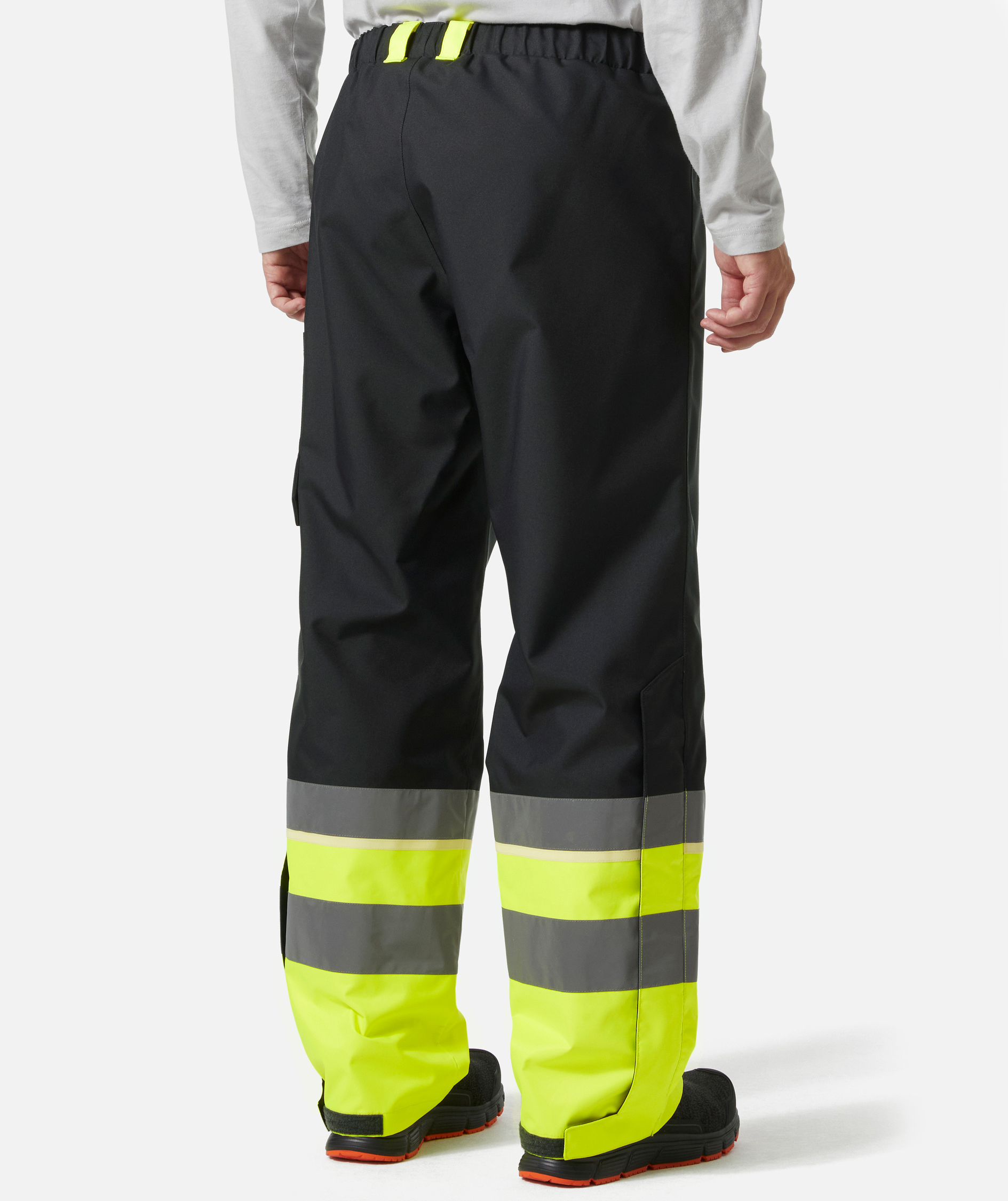 Helly Hansen UC-ME skallbukse, Hi-vis Gul/Ebony, large image number 3