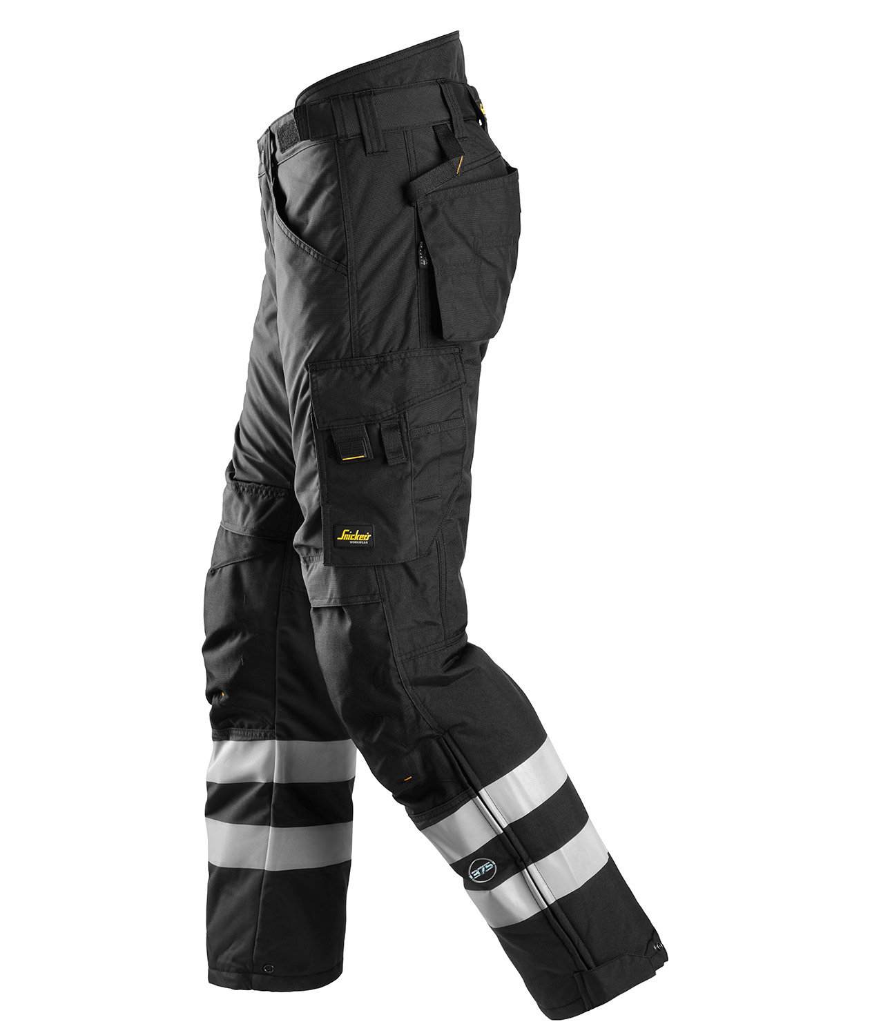 Snickers AllroundWork 37.5&reg; winter trousers 6619, Black, large image number 3