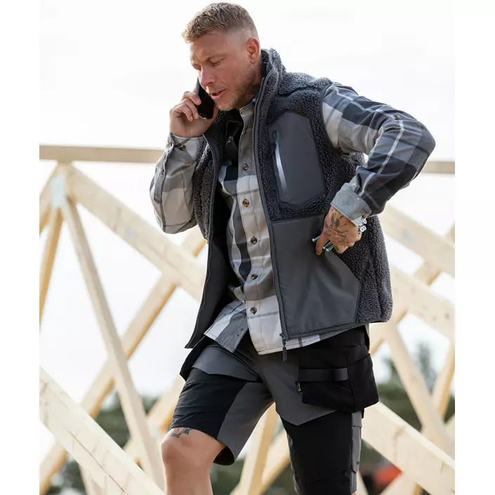 Mascot Customized flannelskjorte, Mørk Marine, large image number 1