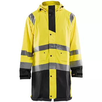 Blåkläder regnrock, Varsel Gul/Svart