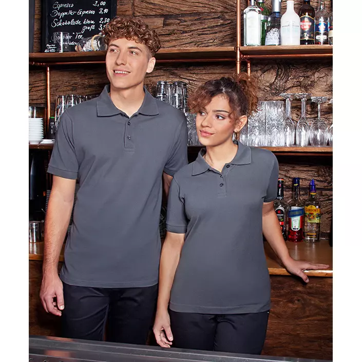 Karlowsky polo shirt, Anthracite, large image number 1