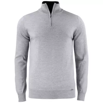 Cutter & Buck Everett  sweatshirt with merino wool, Grey Melange