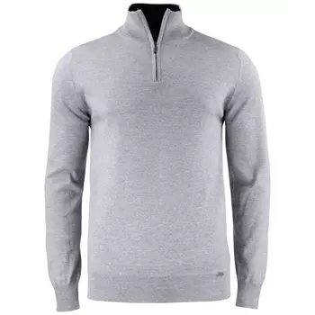 Cutter & Buck Everett  sweatshirt with merino wool, Grey Melange