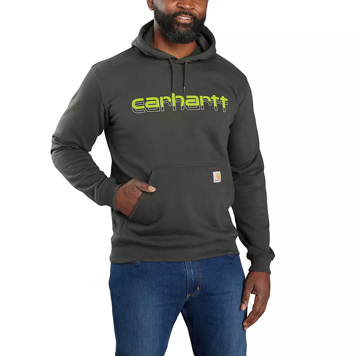 Carhartt Rain Defender Graphic hoodie, Peat, large image number 1