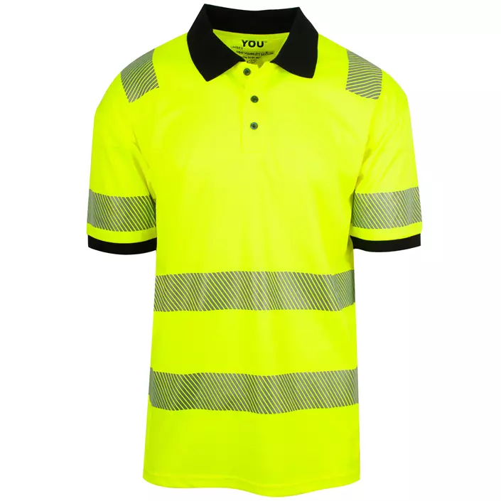 YOU Karlskrona  polo shirt, Hi-Vis Yellow, large image number 0