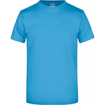 James & Nicholson T-shirt Round-T Heavy, Aqua