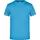 James & Nicholson T-skjorte Round-T Heavy, Aqua, Aqua, swatch