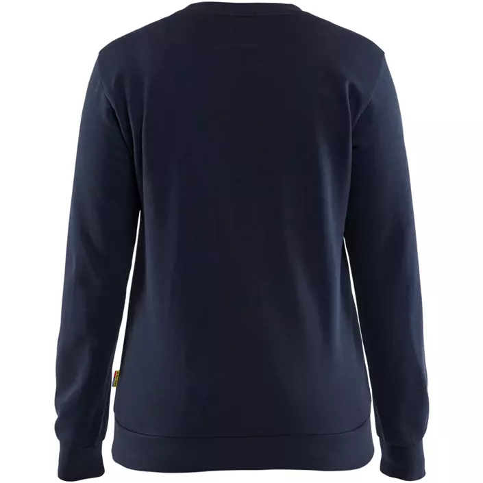 Blåkläder dame sweatshirt, Mørk Marine, large image number 2