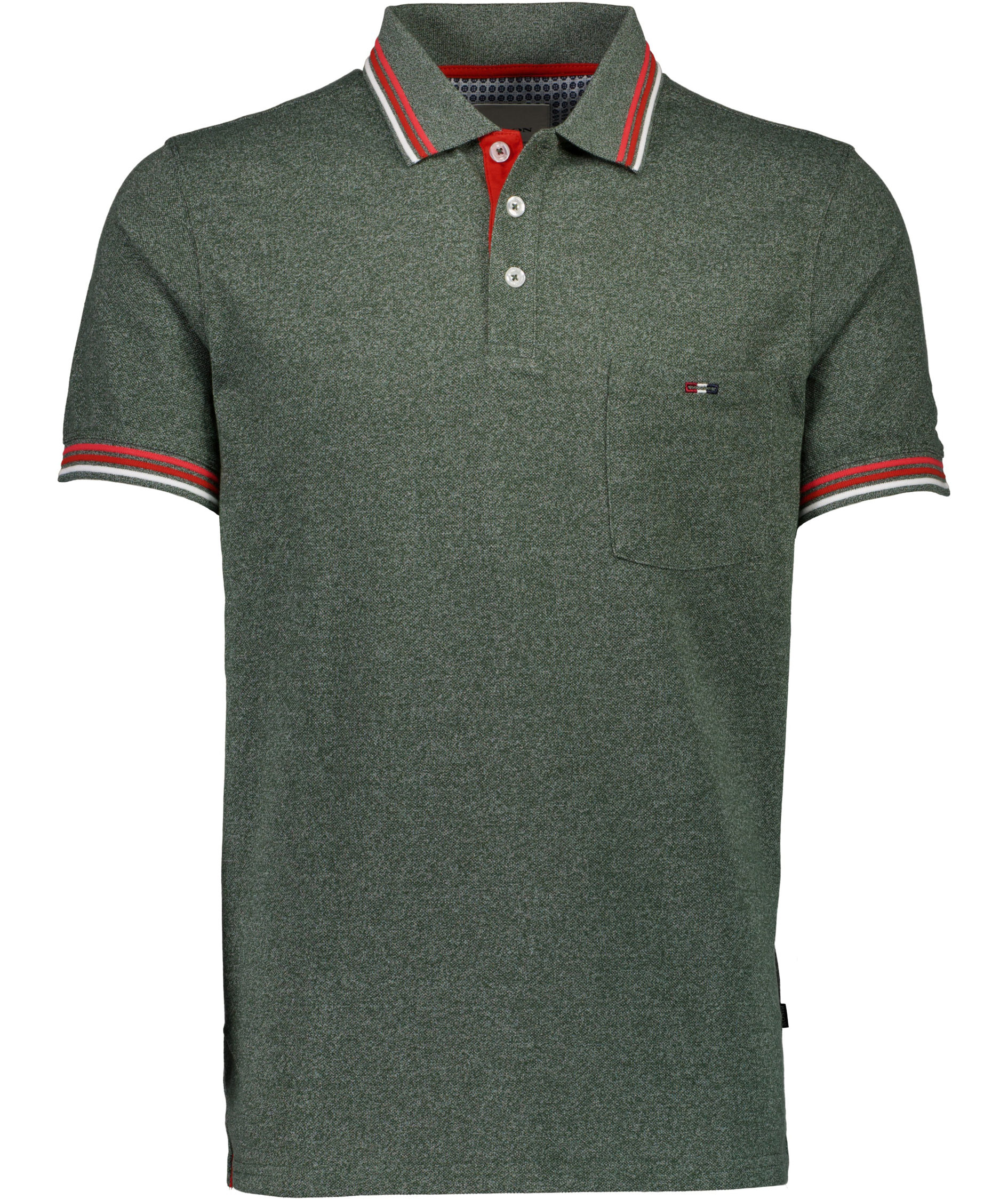 Bison Signature polo T-shirt, Green, Green, swatch