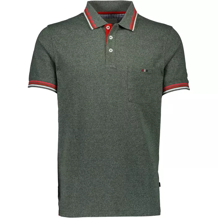 Bison Signature polo T-shirt, Green, large image number 0