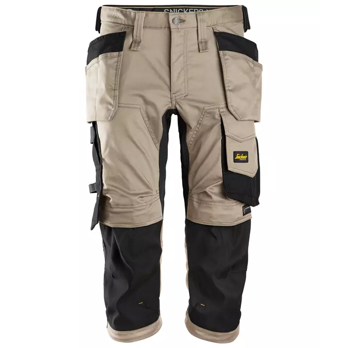 Snickers AllroundWork craftsman knee pants 6142, Khaki/Black, large image number 0