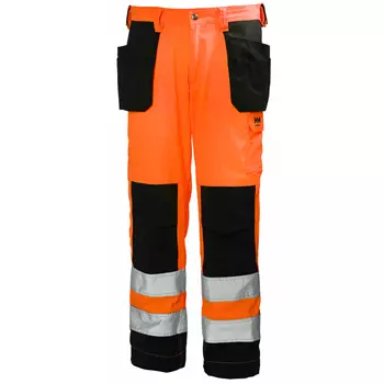 Helly Hansen Alta craftsman trousers, Hi-vis Orange/charcoal