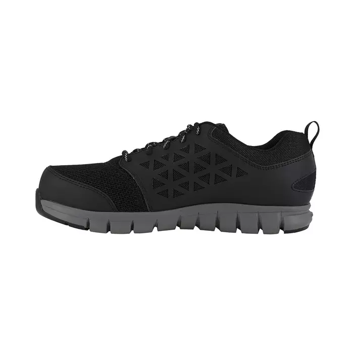 Reebok Sport Oxford safety shoes S1P, Black, large image number 1