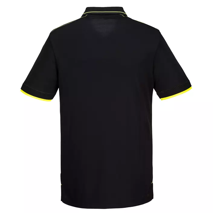 Portwest WX3 Eco polo T-shirt, Sort, large image number 1