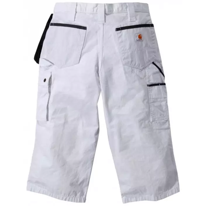 Carhartt piratbukse / knickers Multi Pocket ribstopp, Hvit, large image number 1