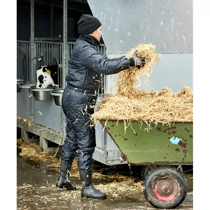 ELKA Damen Thermooverall, Schwarz, large image number 2