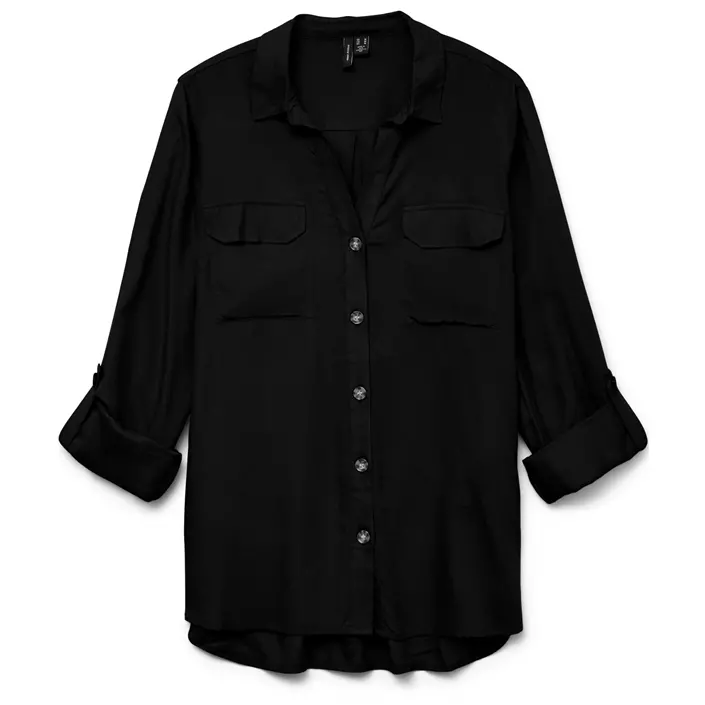 Vero Moda VMBUMPY skjorta dam, Black, large image number 0