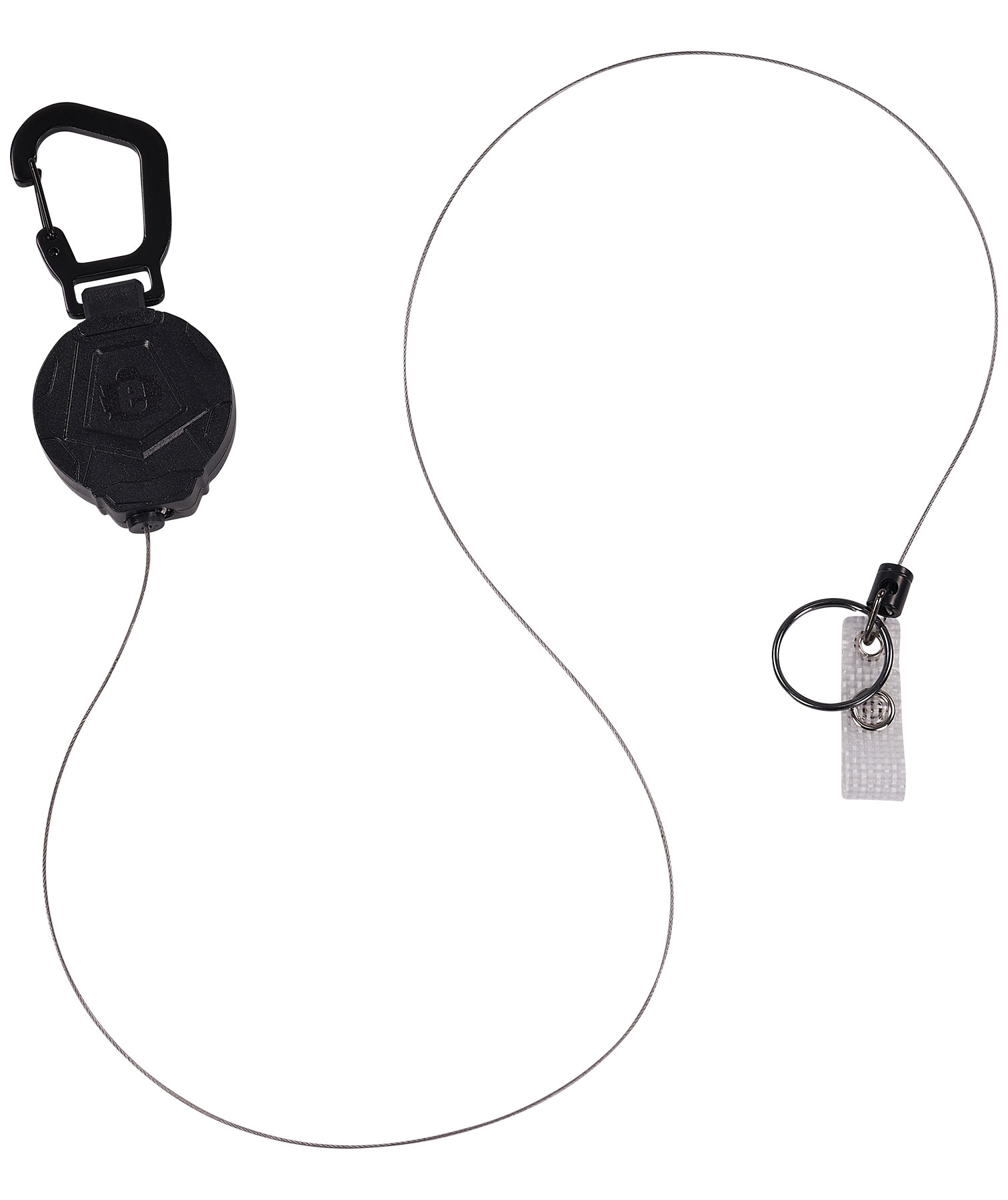 Ergodyne 3391 ID-card holder with yoyo, Black, large image number 4