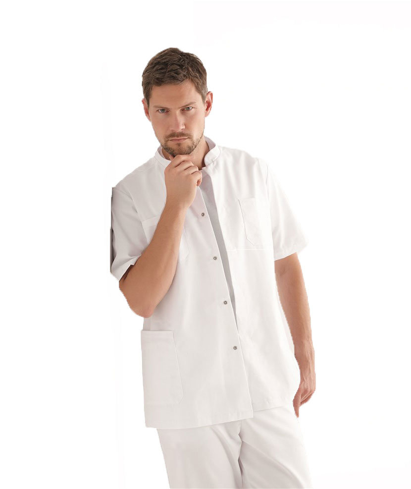 Kentaur short lap coat, White, large image number 2