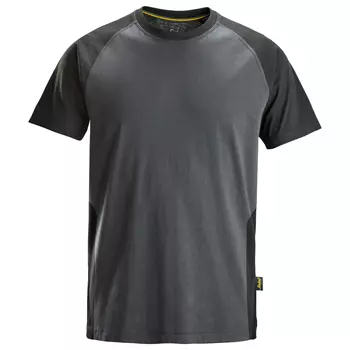 Snickers T-shirt 2550, Charcoal/Black