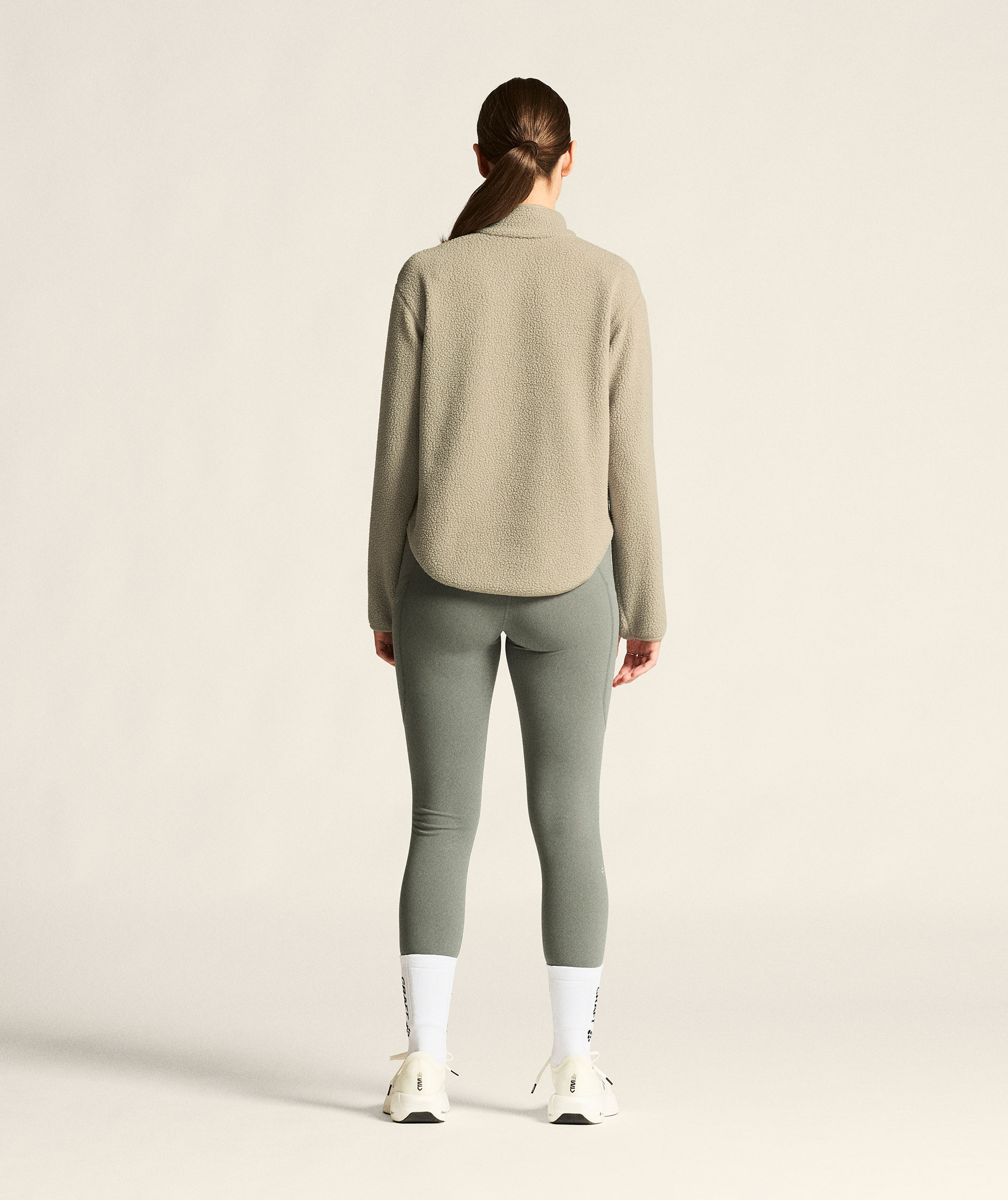 Craft Join women's half zip pile fleece pullover, Hay, large image number 9