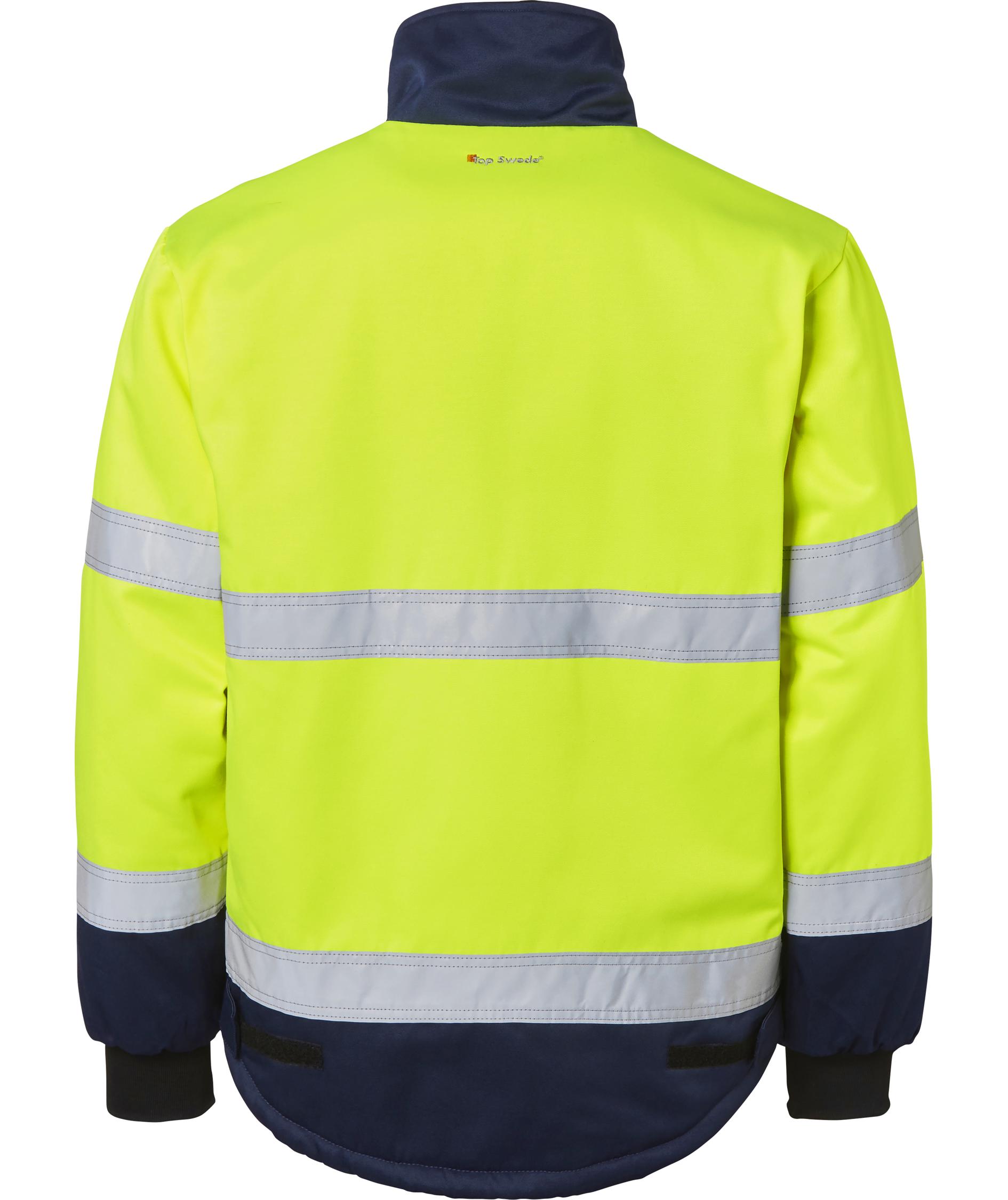 Top Swede winter jacket 5616, Hi-Vis Yellow/Navy, large image number 1