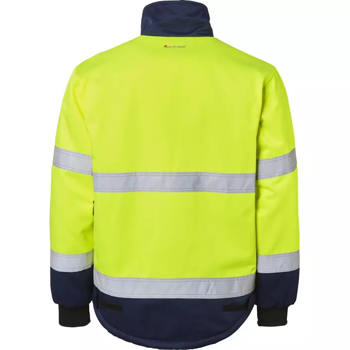 Top Swede winter jacket 5616, Hi-Vis Yellow/Navy, large image number 1
