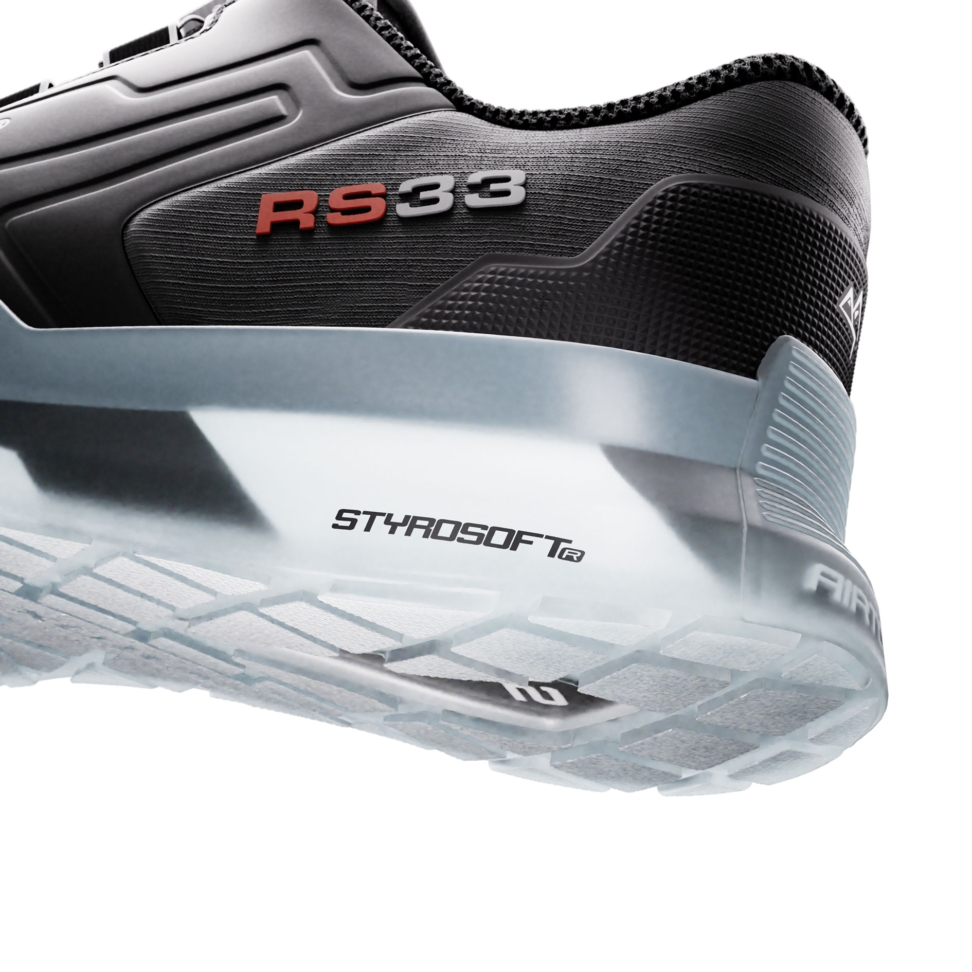 Airtox RS33 safety shoes S7S, Black/White, large image number 7