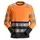 Snickers AllroundWork langermet T-skjorte 2433, Hi-Vis Oransje/Svart, Hi-Vis Oransje/Svart, swatch