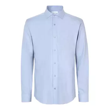 Seven Seas hybrid Modern fit skjorte, Lys Blå