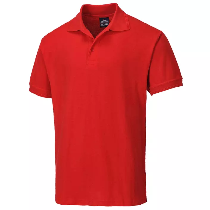 Portwest Napels polo shirt, Red, large image number 0
