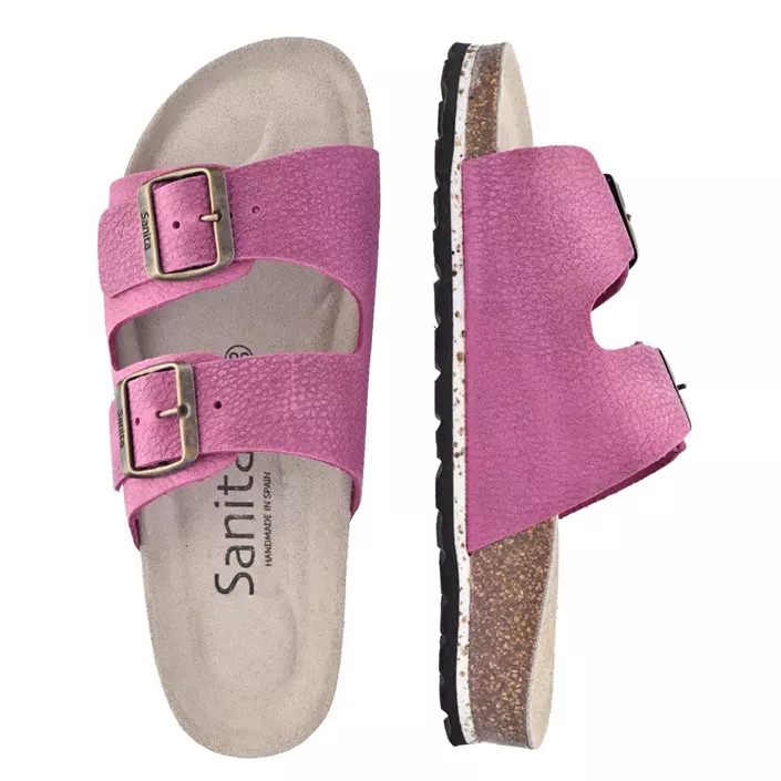 Sanita Ibiza Bio sandaler, Pink, large image number 1