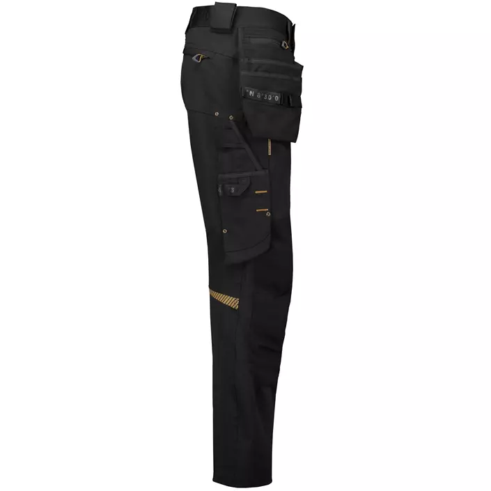 Westborn craftsman trousers full stretch, Black, large image number 4
