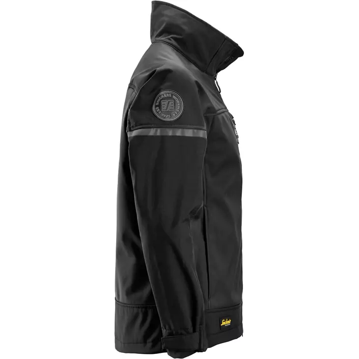 Snickers AllroundWork softshelljakke 1216, Black/Black, large image number 2