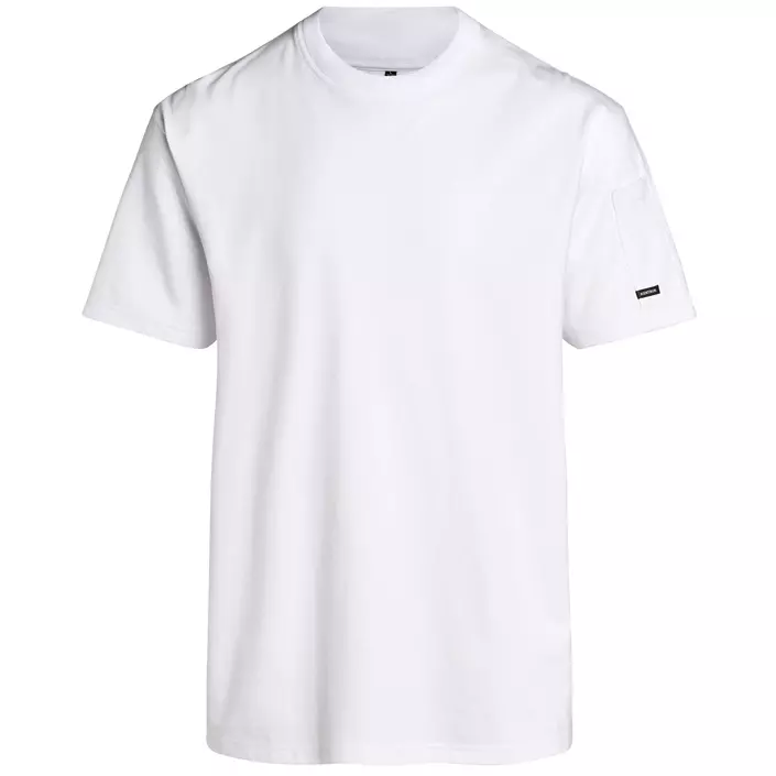 Kentaur kock-/service T-shirt, Vit, large image number 0