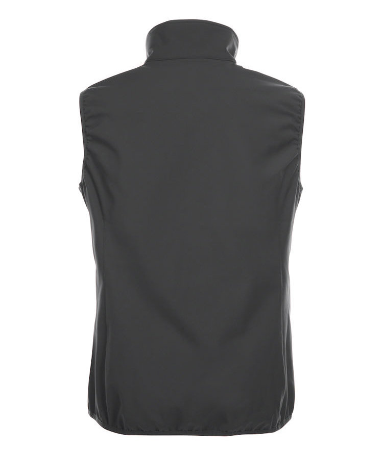 Clique Basic women's softshell vest, Black