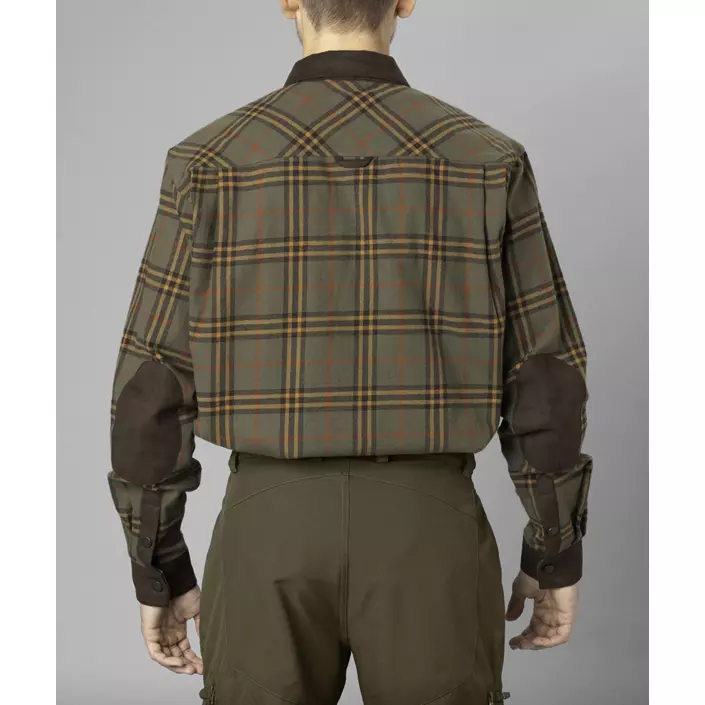 Seeland Banff skogsarbetare skjorta, Grape leaf/Terracotta check, large image number 5