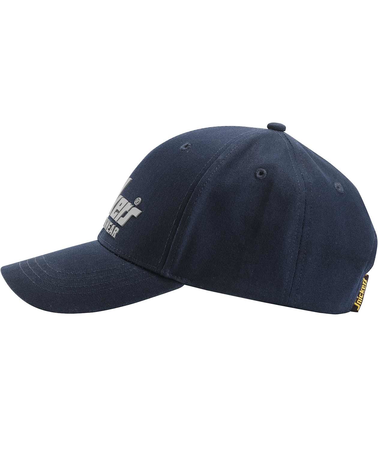 Snickers logo cap, Navy/Black, Navy/Black, large image number 3