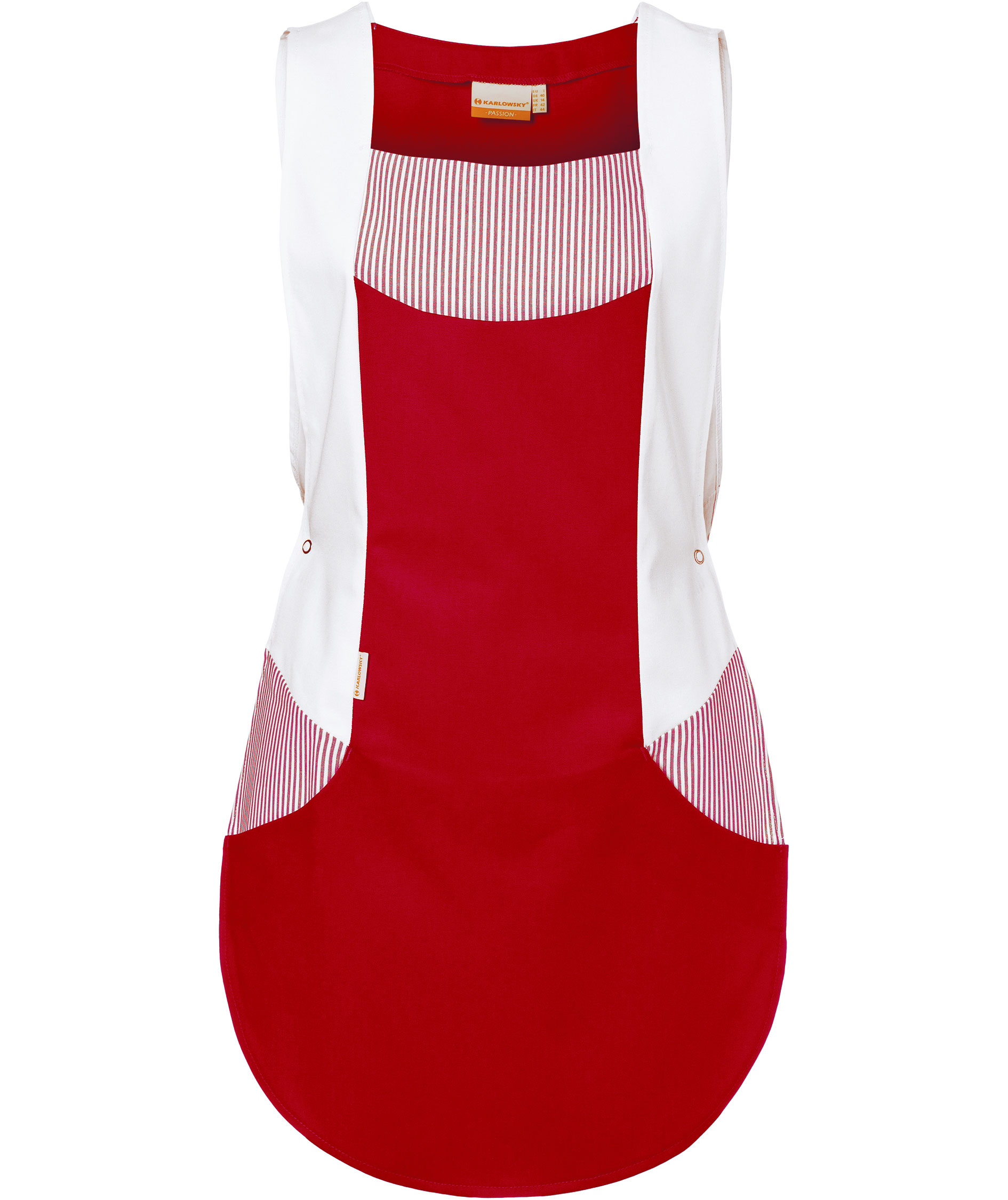 Karlowsky Laila dubbelf&ouml;rkl&auml;de dam, Red/White