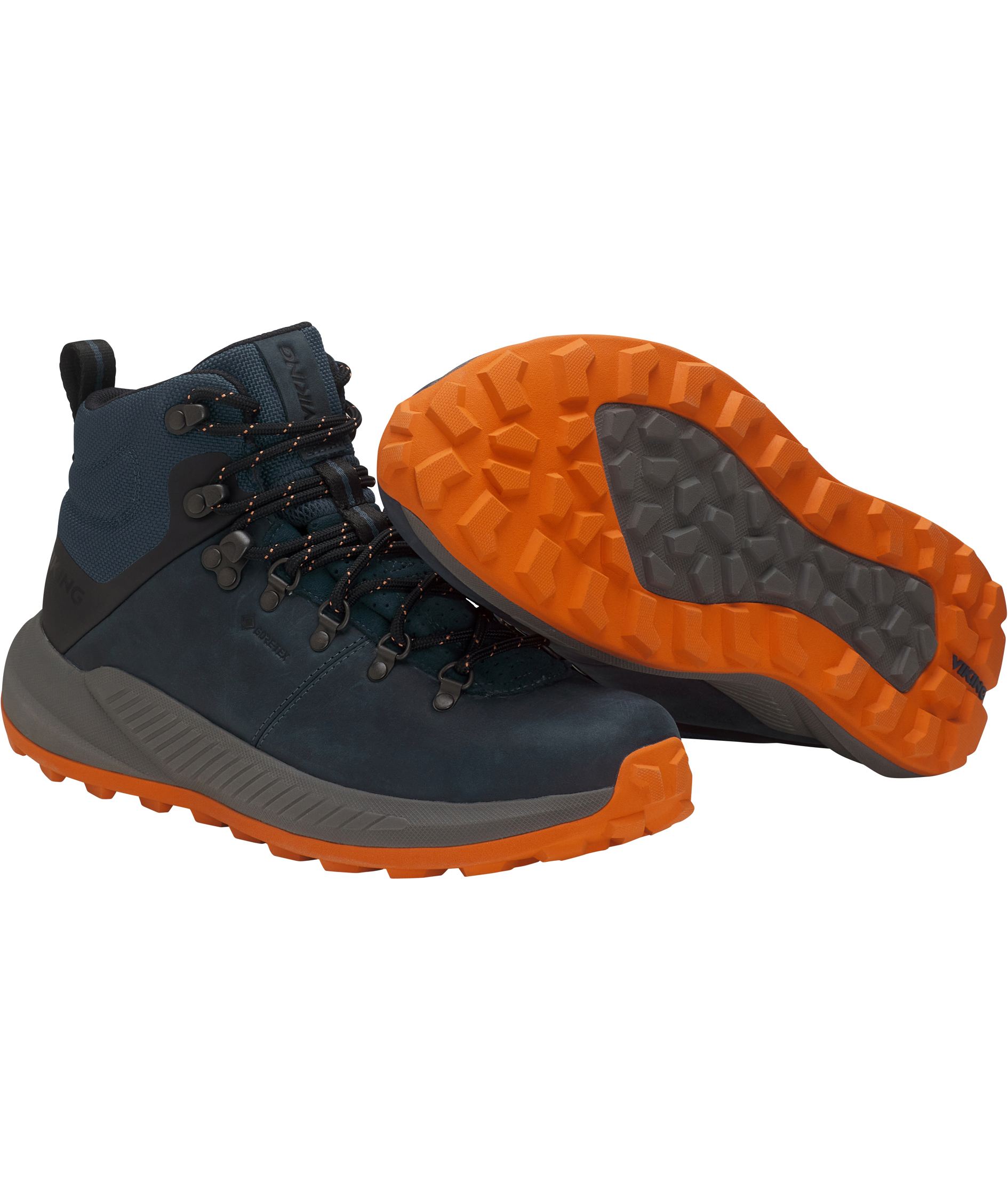 Viking Urban Explorer GTX boots, Navy/Orange, large image number 2